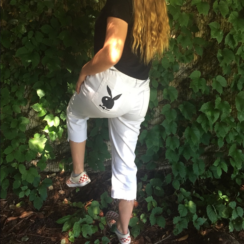 PlayBoy Bunny Jeans (Handmade)